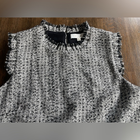 Anthropologie Eri + Ali Tweed Dress - size LP - Picture 5 of 11